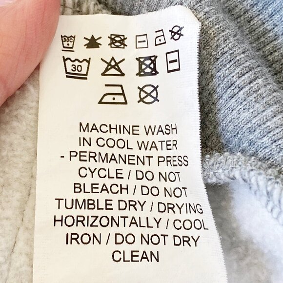 PUMA Womens Fleece Hoodie Gray Sweatshirt Embossed Logo Kangaroo Pocket - Picture 7 of 9